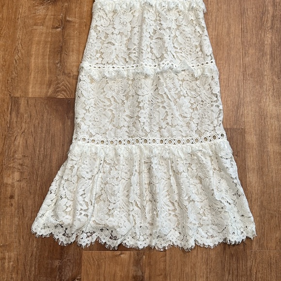 Women’s Saylor Andra Midi Dress in Ivory size XS - Picture 4 of 9